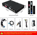Wireless CarPlay Android Auto Decoder Retrofit Kits Compatible with Lexus ES200 ES250 ES260 ES300 ES350 for Knob Controller from 2015-2020, Supprot Navigation, Mirror Link, Back-up Camera
