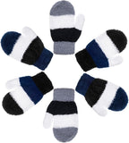 SATINIOR 3 Pairs Toddler Mittens Kids Winter Warm Gloves Baby Soft Stretch Mittens for Boys Girls Children