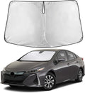 EcoNour Windshield Sunshade Compatible for Toyota Prius Hatchback 2016-2020 2021 2022, (Not for Prius C or Prius V) Sun Visor for Front Window Sun Shade Cover, UV Heat Protector, Car Accessories