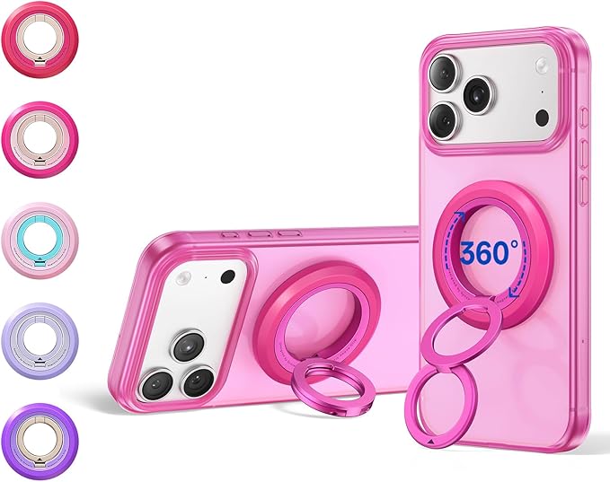 SYNCWIRE for MagSafe Phone Grip, Valentine's Galentine's Day Birthday Gifts for Her Women Mom Girlfriend Best Friends Sister Wife Teen Girl Magnetic Phone Ring Holder Kickstand