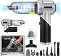 Saker Portable Handheld Vacuum Cordless Portable 17000PA Foldable Car Vacuum Cleaner Mini Dust Blower with Brushless Motor for Office Pet and Home Cleaning HL133