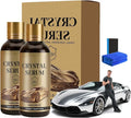 Ceramic Car Coating Kit - Crystal Serum, 9h Graphene Ceramic Coating, 2026 New Hardness Professional Ceramic Coating for Car, Long Lasting Car Protection, Gloss Hydrophobicty Anti Scratch (2Pcs)