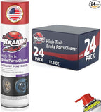 KRAKEN BOND Non-Chlorinated Brake Parts Cleaner Spray, Instant Removal, Fast Drying, 12.3fl oz - 24 pack