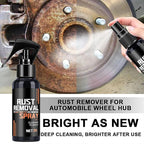 Rust Remover Spray,Rust Remover Spray for Metal, Wheel Hub & Paint Safe Rust Dissolver for Cars/Trucks, Multi Purpose Instant Cleaning Coating Agent,Rustout Instant Remover Spray (200ML)
