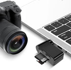 Rotatable USB Hub – ABS 4.5x5.5x2cm | USB Hub, 4 Port Mini USBs Extender with 480Mbps High Speed Data Transfer and Rotating Design | Multifunctional Splitter for Notebook Laptop Tablet Car Use
