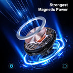 for Qi2 15W Magsafe Car Cup Holder Charger [Heat Restriction], Magnetic Cup Holder Phone Mount Wireless Charger, Fast Charging for iPhone 17 to12 Series[with 30W PD3.0&QC4.0 Car Adapter]