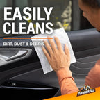 Armor All, 30 Matt Protectant Wipes, Citrus Scent, Suitable for Plastic and Vinyl, Restores your Surfaces Appearance and Keeps them Protected, Ideal For Car Detailing, Freshness Lock, Made in the UK