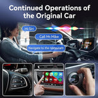 CarlinKit CarPlay Wireless Adapter MiNi SE 2026 - Auto Connect Online Update for iPhone, Apple CarPlay Wireless Adapter Convert OEM Wired CarPlay Cars, Plug & Play Dongle
