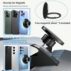 YTT Magnetic Phone Mount for Tesla Model 3 Highland Model Y Juniper, Strong Grip, 360° Adjustable, Dashboard Car Holder 2025, Design for iPhone MagSafe 17-12