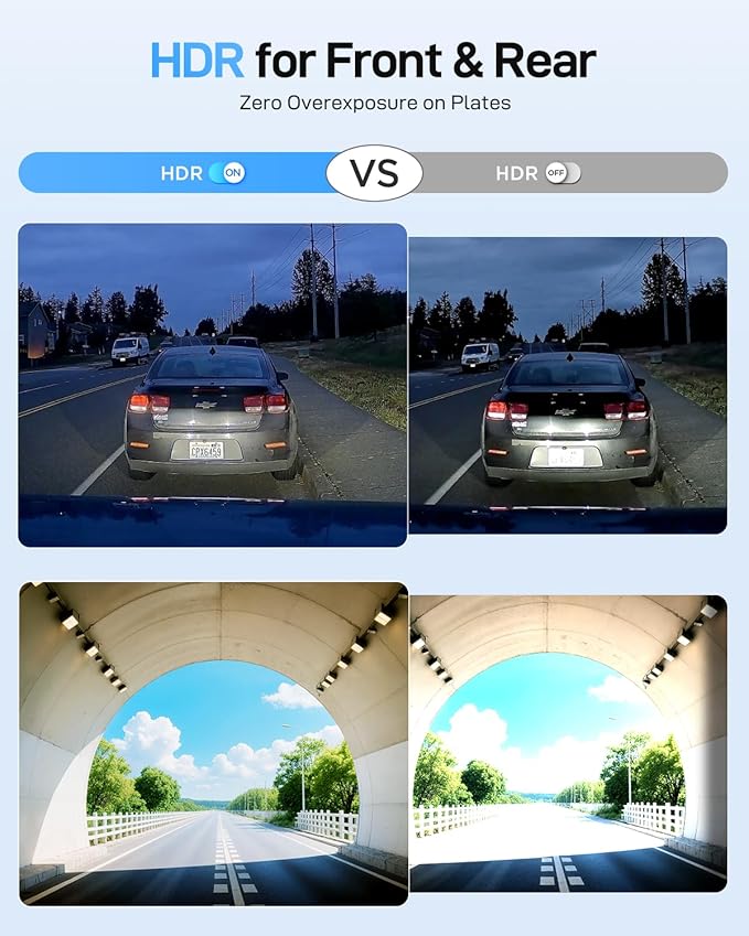 VIOFO A229 Ultra 2CH Dual 4K Dash Cam Front and Rear, Dual STARVIS 2 IMX678 Sensors & 2-Channel 4K HDR, Faster 5GHz Wi-Fi & Precise GPS Car Camera, Voice Control, Super Night Vision 2.0