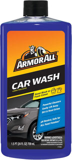 Armor All Car Wash Soap, Powerful Car Cleaner Foam Soap That Lifts Away Dirt, and Preserves Wax, 24 Fl Oz