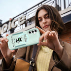 for Samsung Galaxy A16 5G Phone Case - Compatible with MagSafe Women Girls Cute Magnetic Protective Cover Cool Kawaii Girly Unique Cat Heavy Duty Shockproof Design for Samsung A16 5G Case