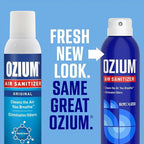 Ozium® 8 Oz. Air Sanitizer & Odor Eliminator for Homes, Cars, Offices and More, Original Scent - 4 Pack | Reduces Airborne Bacteria Eliminates Smoke & Malodors