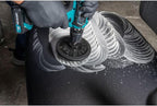 Chemical Guys ACC506 Light Duty Spinner Multi-Surface Drill Brush Attachment (Fits Any Standard Drill - Power Scrubber Removes Stains & Gently Cleans Upholstery, Fabric and Carpet), Gray