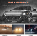 Car Hood Light Strip, 71 Inches Flexible DRL Dynamic Scan Start up Hoodbeam Kit, Waterproof 12V LED Headlight Strips Engine Cover Decoration, Exterior Car Accessories