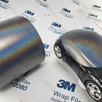 3M Car Wrap Roll 2080 Satin Flip Psychedelic | SP281 | (5ft x 50ft (250 Sq/ft)) | Automotive Vinyl Wrap for Cars - Car Interior Wrap & Exterior | w/Free Instawraps Pro Glove
