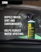 ZER06 Ceramic Graphene Spray Coating for Cars – High Gloss Paint Protection, Hydrophobic Ceramic Wax with Graphene for Long-Lasting Shine and Protection (16 oz) (1 GALLON)