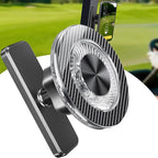 GBEAST Magnetic Golf Cart Phone Holder Compatible with MagSafe for iPhone 12-17 Series,360° Rotation Golf Accessories for Men Women,N52 Magnets Phone Mount for EZGO/Club Car/Yamaha, Ideal Golf Gifts