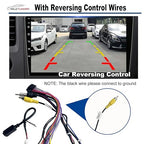 16Pin ISO Aftermarket Radio Harness Adapter for Nissan 2010-2017 with Radio Antenna Adapter, 16Pin Android Car Stereo Wiring Harness with Reverse Cable for Xterra Altima Titan Rogue