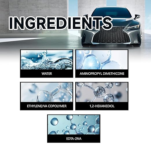 Nano Ceramic Coating Pro, Nano Quick Coat Restores, Revolutionary Nano Spray for Car Detailing, Deep Gloss Shine and Long-Lasting Polish(2Pcs)