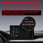 AHD 1080P Backup Camera for Car,170 Degree Wide Angle Rearview Reversing License Plate IP69K Waterproof Camera,Clear Night Vision Reverse Rear View Camera for Car Vehicle SUV RV