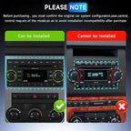 Car Stereo for Chevrolet Silverado Tahoe Suburban 2003-2006, for GMC Siera 2003-2007 Canyon, for Hummer H2 2003-2007 Wireless Carplay Android Auto,7'' Touch Scree Radio with GPS SWC Backup Camera