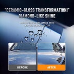 100ml Auto Light Ceramic Coating for Cars, High Shine Paint Protection, Easy to Apply, 1+ Year Durability, Car Coating Cleaner for 3 Small-Med Cars