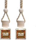 Hanging Car Air Freshener Diffusers (Falling Leaves), 2 Count (Pack of 1)