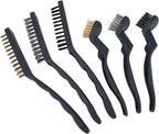 Performance Tool W4950 Detailing Brush Set (6 Pieces) - Perfect for Cleaning Interior and Exterior of Your Car, Truck or Motorcycle