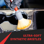 Maxshine Universal 3-Piece Ultra Soft Detailing Brush Set – Professional Brushes for Interior, Exterior, Leather, Engine Bay & Wheels – Premium Detailing Combo for Car Care