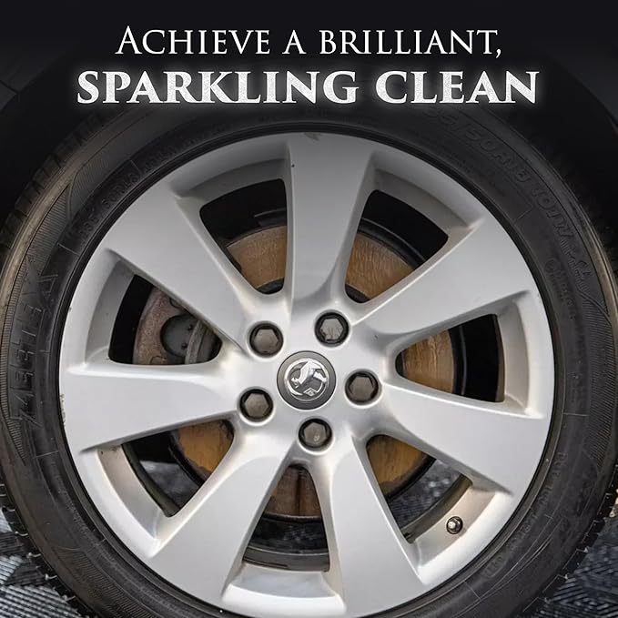 Car Gods Acid Free Color Changing Alloy Wheel Perfection Cleaner, Removes Iron Splinters, Grime and Brake Dust, 17 Fl Oz
