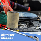 Threlaco 16" Air Filter, Radiator Cleaning Wand for High Efficiency Cooling Systems and Radiators, Water Air Cleaning Wands for Blow out Wash out Kit, Home Car Truck Power Washer Wand