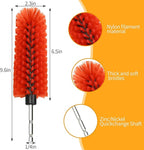 Drill Brush for Car Wheel and Bottle, Highly Dense and Durable Car Cleaning Brush for Wheels, Rims, Engines, Exhaust, Bottle