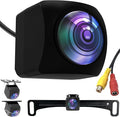 AHD 1080P Backup Camera for Car,170 Degree Wide Angle Rearview Reversing License Plate IP69K Waterproof Camera,Clear Night Vision Reverse Rear View Camera for Car Vehicle SUV RV