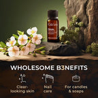 100% Pure Manuka Essential Oil - 0.34 Fl Oz - Manuka Oil for Hair, Skin, Diffuser, Aromatherapy & DIY Candle Making Scent
