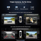 ATOTOZONE S8 MS 10.1'' QLED Single & Double DIN Android Car Stereo, 4G LTE, Floating Touchscreen, Wireless CarPlay & Android Auto, ChatGPT-Powered AI, Dual BT, DSP 36-Band EQ, SCVC, Backup Camera
