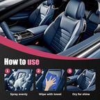 Car Polishing Cleaner Interior, 2026 New Multipurpose Car Interior Cleaner, Car Dashboard Polish, Portable Interior Detailer Spray, Vehicle Interior Polishing Cleaner for Drivers (1)