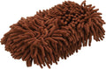 HARFINGTON Car Wash Sponge 9.1" x 4.7" Chenille Microfiber Mitt Scratch-Free Absorbent Scour Scrubber Cleaning Sponge for Washing Detailing on Cars, Trucks, SUV, Boats, RVs, Coffee