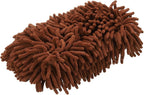 HARFINGTON Car Wash Sponge 9.1" x 4.7" Chenille Microfiber Mitt Scratch-Free Absorbent Scour Scrubber Cleaning Sponge for Washing Detailing on Cars, Trucks, SUV, Boats, RVs, Coffee