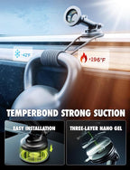 Bracketron MagSafe Car Mount,MagAlign Pro Extend Magnetic Phone Holder for Car Windshield & Dashboard, 360° Vacuum Suction Cup Phone Mount for iPhone 17 Pro Max 16 15 14 13 12,Car Accessories.