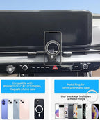 Car Phone Holder for Kia Carnival 2022 2023 Accessories Compatible with MagSafe Hands-Free 360 Degree Rotation Adjustable Cell Phone Mount Does Not Affect Air Vent