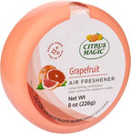 Citrus Magic Odor Absorbing Solid Air Freshener, Grapefruit, 8-Ounce, Pack of 3