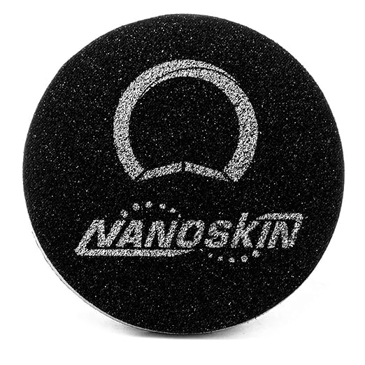 Nanoskin AUTOSCRUB 6" Surface Prep Pad Medium Grade- Patented Clay Bar Replacement Tool to Remove Embedded Contaminants Before Wax & Coating | Safe for Painted Surface, Glass, Plastic, Metal & More