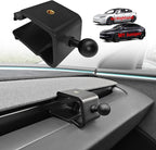 BestEvMod Dashboard Car 1/4 Screw Mount Phone Holder Tablet Mag Safe Compatible with Refreshed Tesla Model Y Juniper Model 3 Highland fits for All Phones & Android 360° (17mm Ball Joint Only)