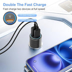Samsung Super Fast Charger Type C Kit,25W PD USB C Wall/Car Charger for Samsung Galaxy S26/S25/S24/S23/S22/Plus/Ultra/FE/Note 20/10/A71,2020/2018 Pad Pro/Air,with 2X USB C-to-C Cable(6.6ft)