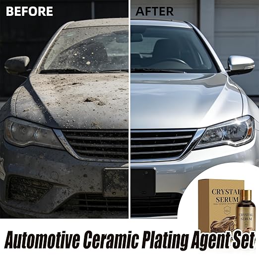 PTZ Crystal Serum, Ceramic Coating for Cars, 9H Graphene Coating for Auto Car Detailing, High Gloss Shine (1PC)