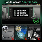 Car Phone Holder for Honda Accord (2018-2022 10th Gen,8"),MagSafe Car Mount Charger,Magnetic Phone Holder,15W Wireless Charging,Screen Phone Holder,360° & Hands Free,2022 Accord Interior Accessories