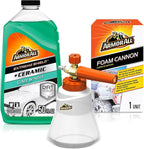 Armor All Car Wash Kit, Foam Cannon Extreme Shield Ceramic, Soap and Sprayer for Pressure Washer - 50 OZ