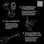Twelve South AirFly Pro | Bluetooth Wireless Transmitter/Receiver Adapter for 2 Headphones, Audio Sharing, Compatible with 3.5mm aux Jack for Airplanes, TV, Gym, Stereo, and Travel, 25+ Hr Battery