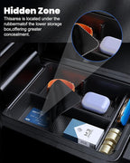 Center Console Organizer Compatible with Honda Pilot 2023–2026 & Honda Passport 2026 – Center Console Storage Box Divider Inserts Interior Accessories ABS Material, Keep Your Cabin Neat